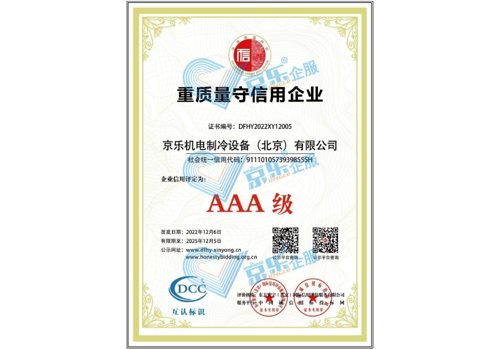 重質量守信用企業