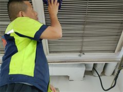 商場需要對空調系統進行清洗檢測，可以按照這些流程進行操作