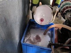 上海中央空調主機通炮清洗針對冷凝器專業除垢清洗方法